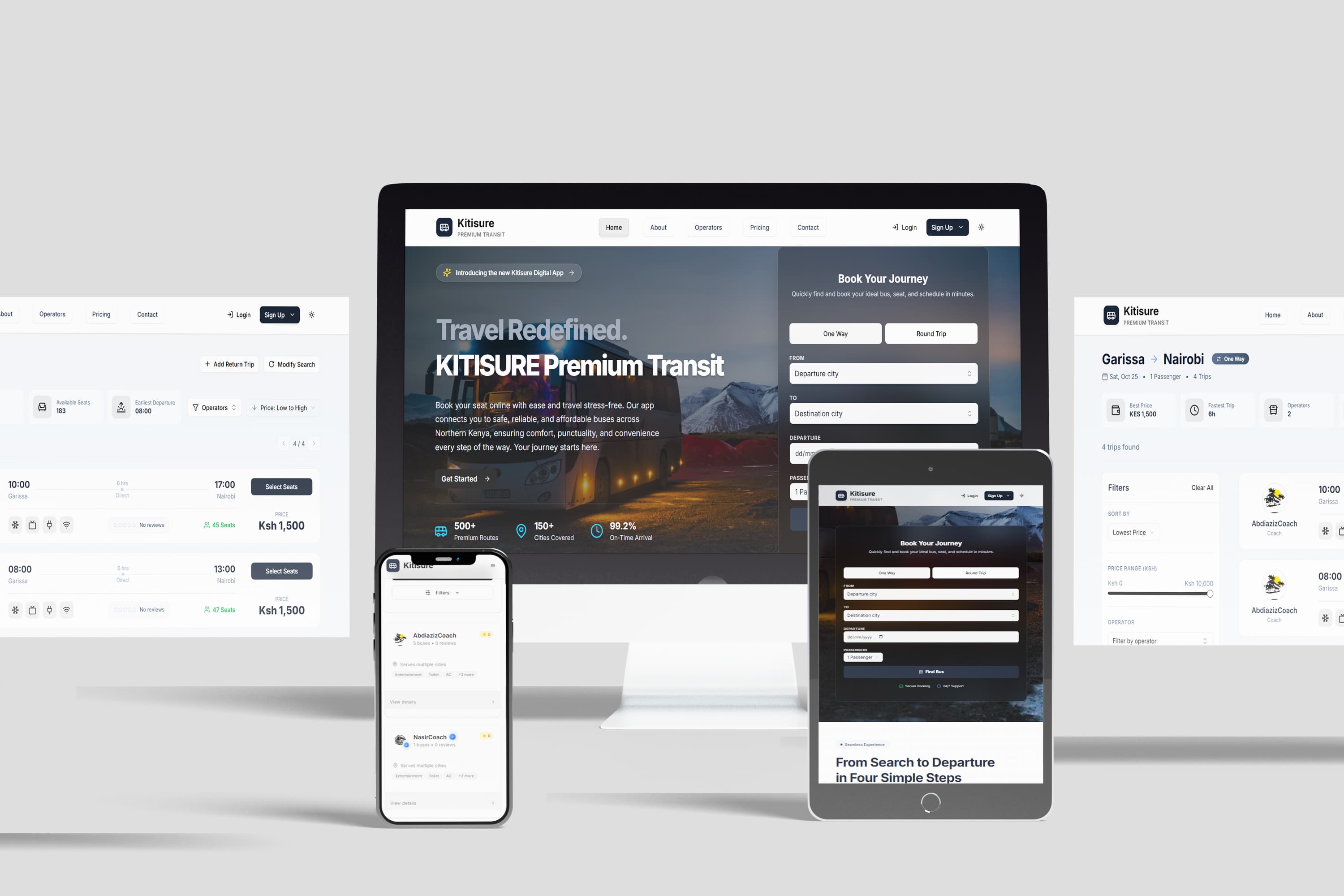 KitiSure – Smart Bus Booking & Operations Platform preview